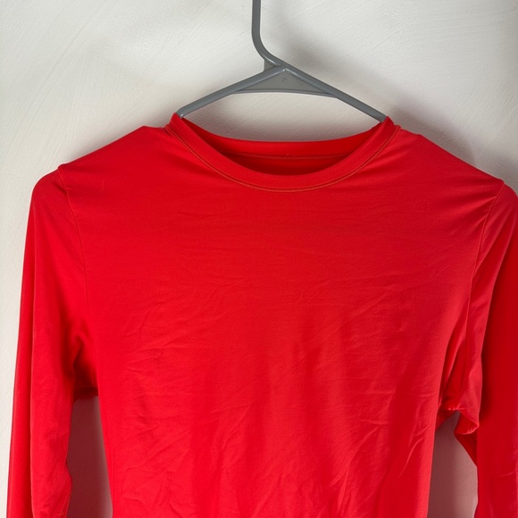 SKIMS Fits Everybody Size L Long Sleeve Bodysuit – Poppy - Picture 6 of 9